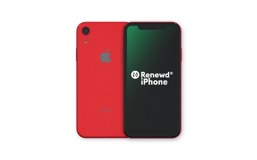 Renewd iPhone XR Red 256GB