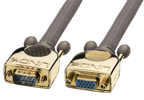 Lindy 3m Gold VGA Extension Cable