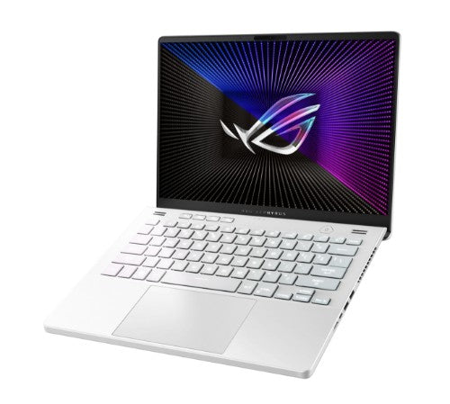 ASUS ROG Zephyrus G14 GA402XZ-N2005W AMD Ryzen™ 9 7940HS Laptop 35.6 cm (14") WQXGA 32 GB DDR5-SDRAM 1 TB SSD NVIDIA GeForce RTX 4080 Wi-Fi 6E (802.11ax) Windows 11 Home White