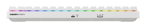 CHERRY XTRFY K33 Compact Wireless keyboard Gaming USB + RF Wireless + Bluetooth QWERTY Nordic White