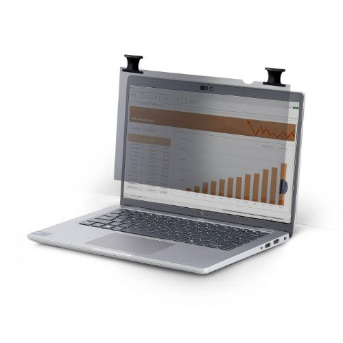 StarTech.com 16-inch 16:10 Bright Privacy Screen Filter with Touch, Flip-Over, 75% Light Transmittance, Anti-Glare Privacy Filter, +/- 30 Deg. View Angle