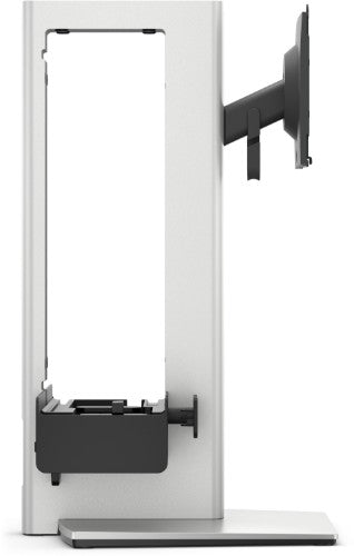 DELL Pro Slim OSS25 68.6 cm (27") Desk Black, Silver