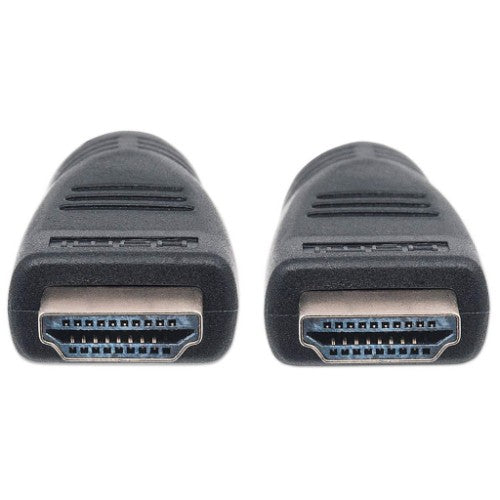 Manhattan HDMI 4K@60Hz Cable with Ethernet - CL3 rated, 10m, Suitable for In-Wall use, For ALL 4K & 1080p/HD uses - when upgrading now or have it ready for when you need it, Male to Male, Black, Ultra HD 4k x 2k, Lifetime Warranty, Premium High Speed