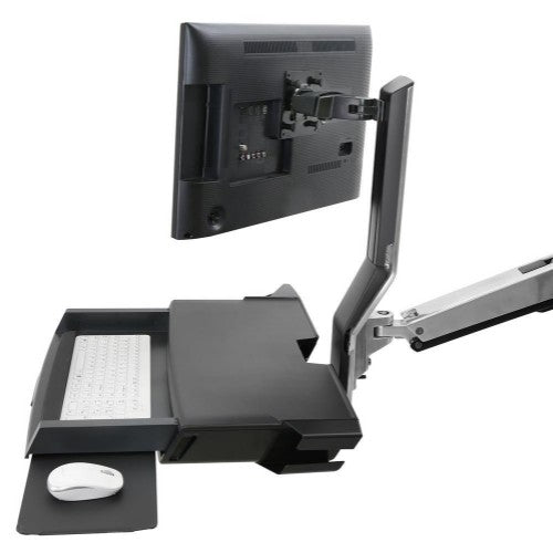 Ergotron SV Combo Aluminium Flat panel Multimedia stand