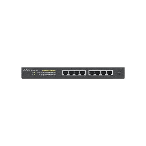 Zyxel GS1900-8HP v3 PoE Managed L2 Gigabit Ethernet (10/100/1000) Power over Ethernet (PoE) Black