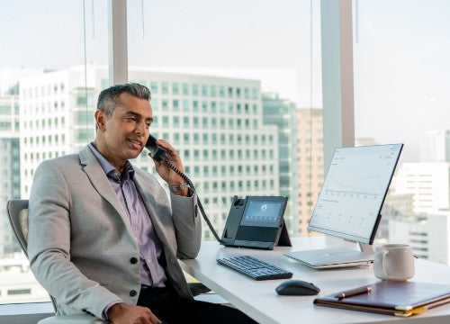 HP Poly CCX 600 Business Media Phone for Microsoft Teams and PoE-enabled