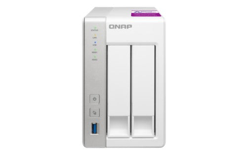 QNAP TS-231P2 NAS Tower Annapurna Labs AL314 4 GB DDR3 QNAP Turbo System White