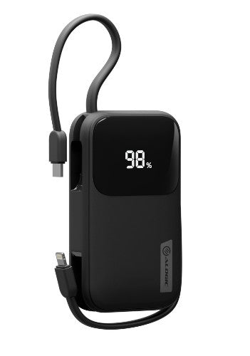 ALOGIC Tandem 10,000mAh Power Bank with 22W USB-C and Lightning Cables