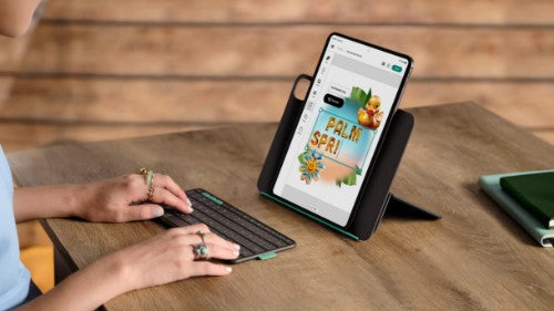 Logitech Flip Folio QWERTY Bluetooth Graphite