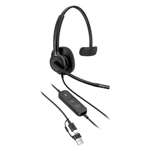 HP Poly Mission 425 Stereo USB Wired Headset (Bulk)