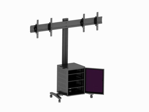 Multibrackets M Public Display Stand 180 Dual MediaBox4 Black