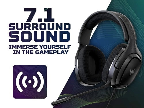 Acer Predator Galea 365 Gaming Headset with Control Box
