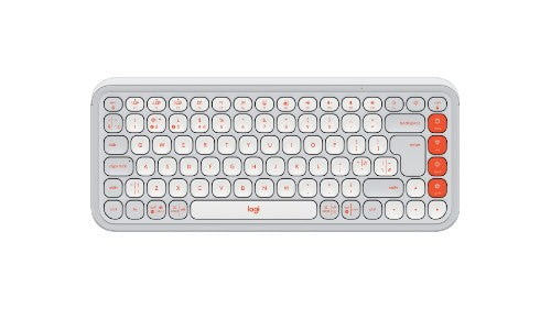 Logitech 920-013151 keyboard Universal Bluetooth QWERTY UK English White