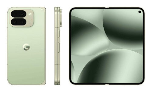Google Pixel 10 Pro Fold 20.3 cm (8") Dual SIM Android 16.0 5G 16 GB 256 GB 5015 mAh Light Green