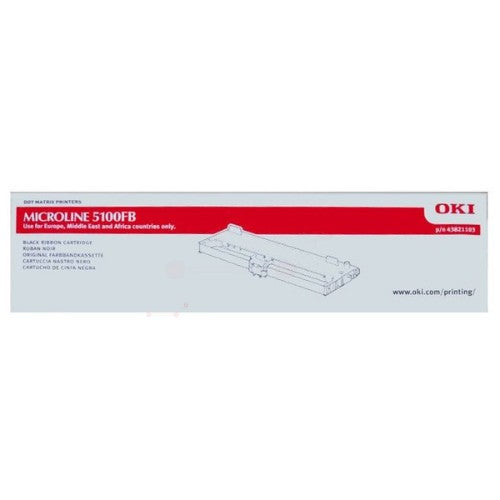 OKI 43821103 Nylon black, 2,000K characters for OKI ML 5100 FB