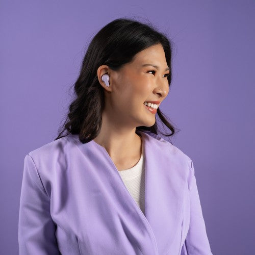 JLab Go Pods ANC Headset True Wireless Stereo (TWS) In-ear Calls/Music Bluetooth Lilac