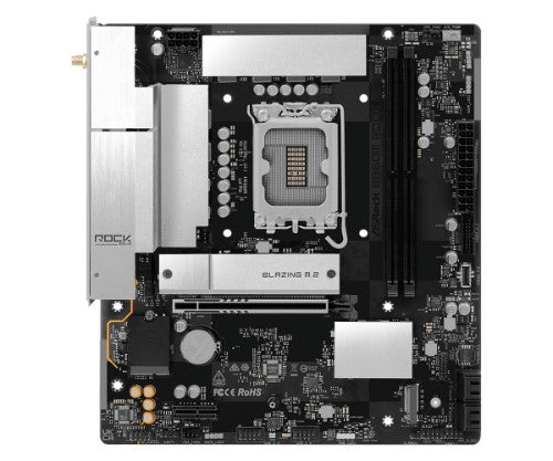 Asrock B860M Rock WiFi Intel B860 LGA 1851 (Socket V1) micro ATX