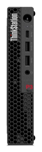Lenovo ThinkStation P3 Tiny Intel® Core™ i7 i7-14700 32 GB DDR5-SDRAM 512 GB SSD NVIDIA RTX A400 Windows 11 Pro Mini PC Workstation Black