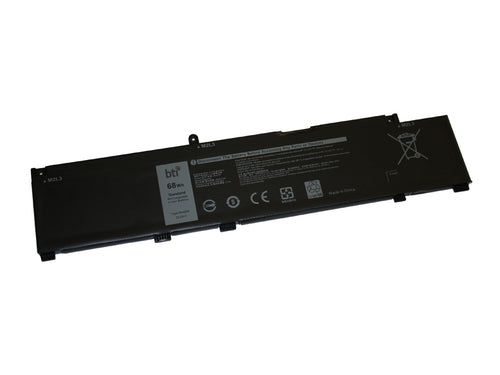 BTI 68Wh 4 cell CN-0JJRRD compatible battery for DELL G5 15 5505 SE G5 SE 5505 G5 15 5500 G5 5505 G5 5500 G3 15 3590 G3 15 3500