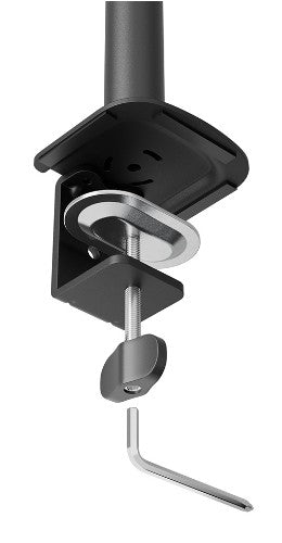 Neomounts DS60-600BL3 Monitor arm 10-27" - Quick-fix - 180°-stop