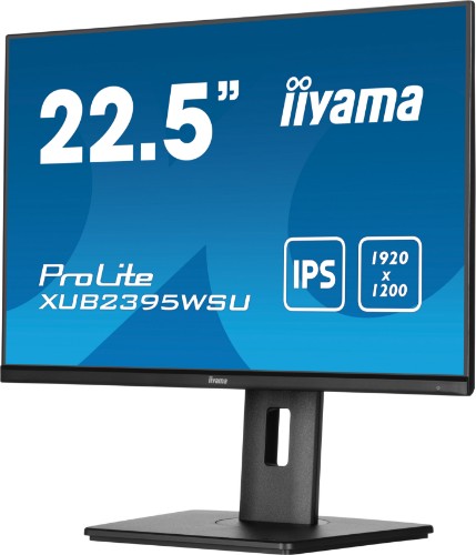 iiyama ProLite XUB2395WSU-B5 computer monitor 57.1 cm (22.5") 1920 x 1200 pixels WUXGA LED Black