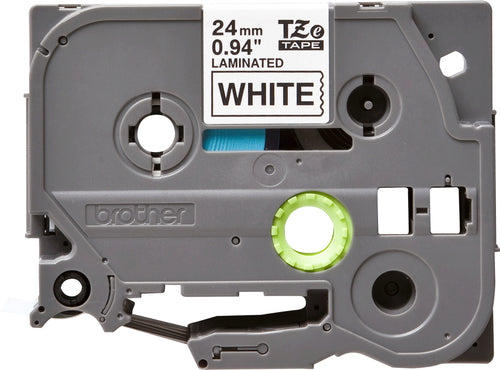Brother TZE-251CIV DirectLabel black on white Laminat 24mm x 8m for Brother P-Touch TZ 3.5-24mm/HSE/36mm/6-24mm/6-36mm