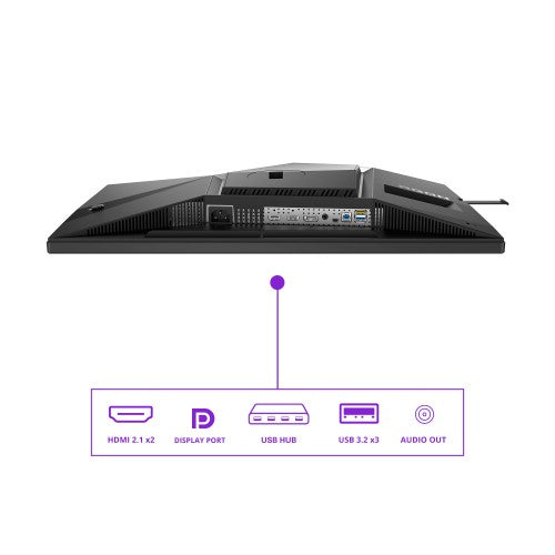 AOC AGON PRO AG326UD computer monitor 80 cm (31.5") 3840 x 2160 pixels 4K Ultra HD QD-OLED Black