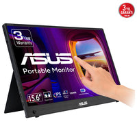 ASUS ZenScreen MB16AMTR computer monitor 39.6 cm (15.6") 1920 x 1080 pixels Full HD LCD Touchscreen Black