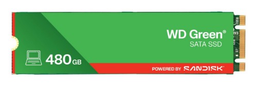 Western Digital Green WD ™ SATA SSD M.2 2280 POWERED BY SANDISK 480 GB