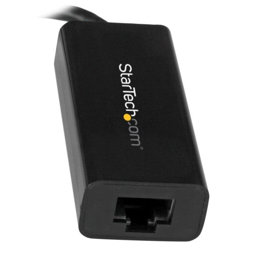 StarTech.com USB-C to Gigabit Ethernet Adapter - Black