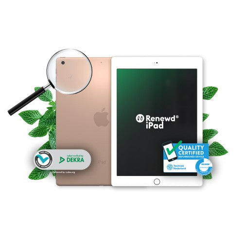 Renewd iPad 6 WiFi + 4G Gold 128GB