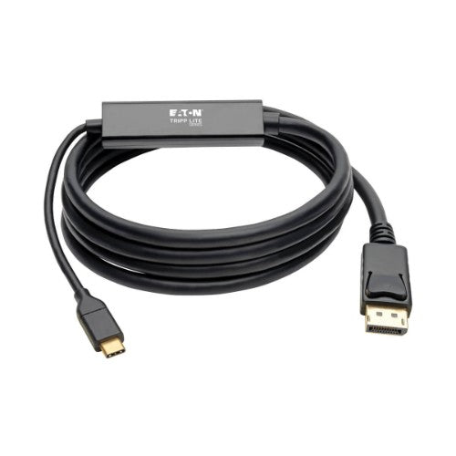 Tripp Lite U444-006-DP USB-C to DisplayPort Active Adapter Cable (M/M), 4K 60 Hz, 6 ft. (1.8 m)