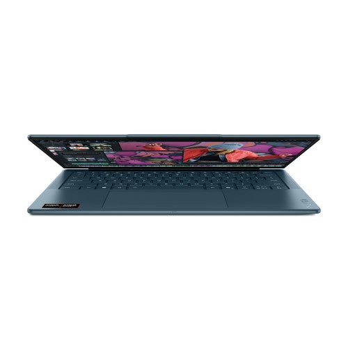 Lenovo Yoga Slim 7 14AKP10 Copilot+ PC AMD Ryzen™ AI 5 340 Laptop 35.6 cm (14") WUXGA 16 GB LPDDR5-SDRAM 512 GB SSD Wi-Fi 7 (802.11be) Windows 11 Home English Teal