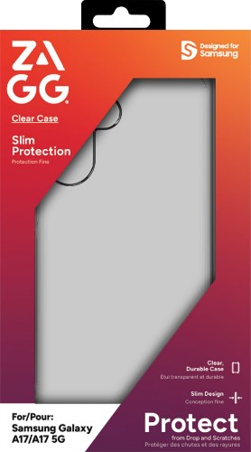 ZAGG Phone Case for Samsung Galaxy A17/A17 5G (Clear)
