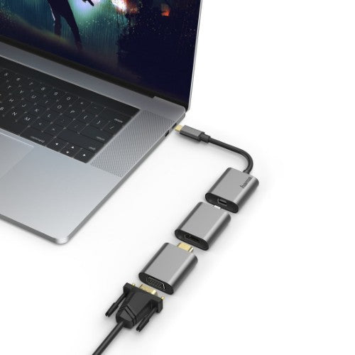 Hama 00200306 USB graphics adapter 4096 x 2160 pixels Grey