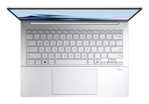 ASUS Zenbook 14 OLED UX3405MA-PP527W Intel Core Ultra 9 185H Laptop 35.6 cm (14") 3K 32 GB LPDDR5x-SDRAM 1 TB SSD Wi-Fi 6E (802.11ax) Windows 11 Home Silver