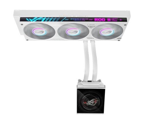 ASUS ROG STRIX SLC IV 360 ARGB LCD WHT Processor Liquid cooling kit 12 cm White 1 pc(s)