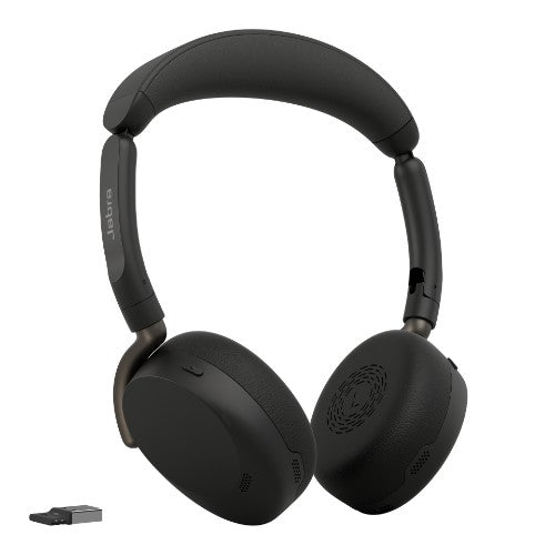 Jabra Evolve3 65 Flex UC - USB-A with Dongle - Black