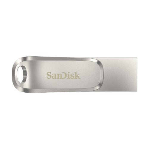 SanDisk Ultra Dual Drive Luxe USB flash drive 1 TB USB Type-A / USB Type-C 3.2 Gen 1 (3.1 Gen 1) Stainless steel