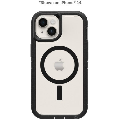 OtterBox Defender Series XT for iPhone 15 & iPhone 14 & iPhone 13, Dark Side