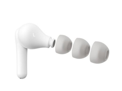 Belkin SoundForm Rhythm Headset Wired & Wireless In-ear Calls/Music USB Type-C Bluetooth White
