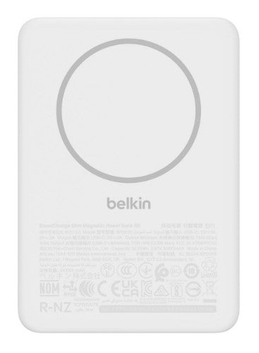 Belkin BPD010hqWH 5000 mAh Wireless charging White