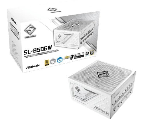Asrock SL-850GW Steel Legend power supply unit 850 W 20+4 pin ATX ATX White