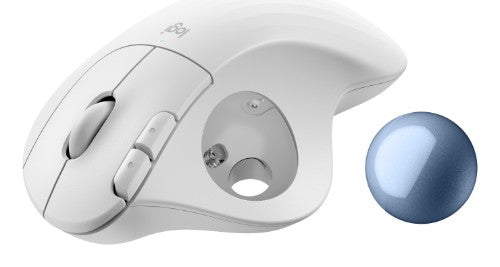 Logitech 910-007030 mouse Office Right-hand Bluetooth Trackball 2000 DPI