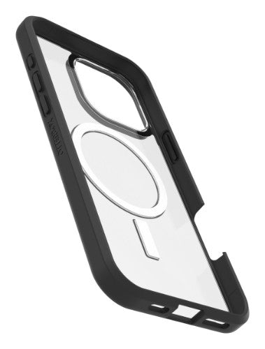 OtterBox React Series for MagSafe for Apple iPhone 16 Pro Max, Black Crystal
