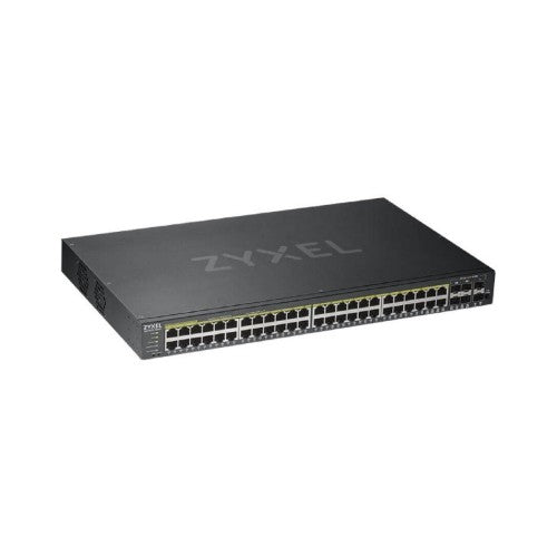 Zyxel GS1920-48HPv2 Managed L2/L3/L4 Gigabit Ethernet (10/100/1000) Power over Ethernet (PoE) Black