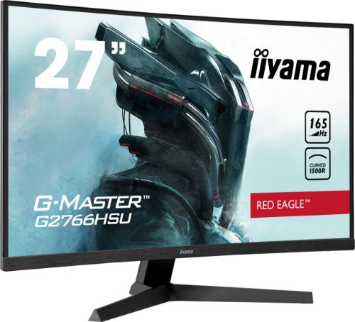 iiyama G-MASTER Immerse yourself in the game with the curved G2766HSU with FreeSync Premium