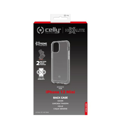 Celly HEXALITE1003WH mobile phone case 13.7 cm (5.4") Cover Transparent