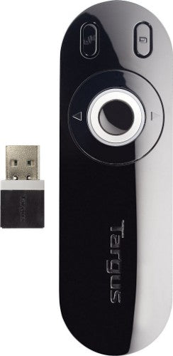 Targus Laser Presentation Remote wireless presenter Black, Grey