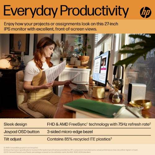 HP V27i G5 FHD Monitor